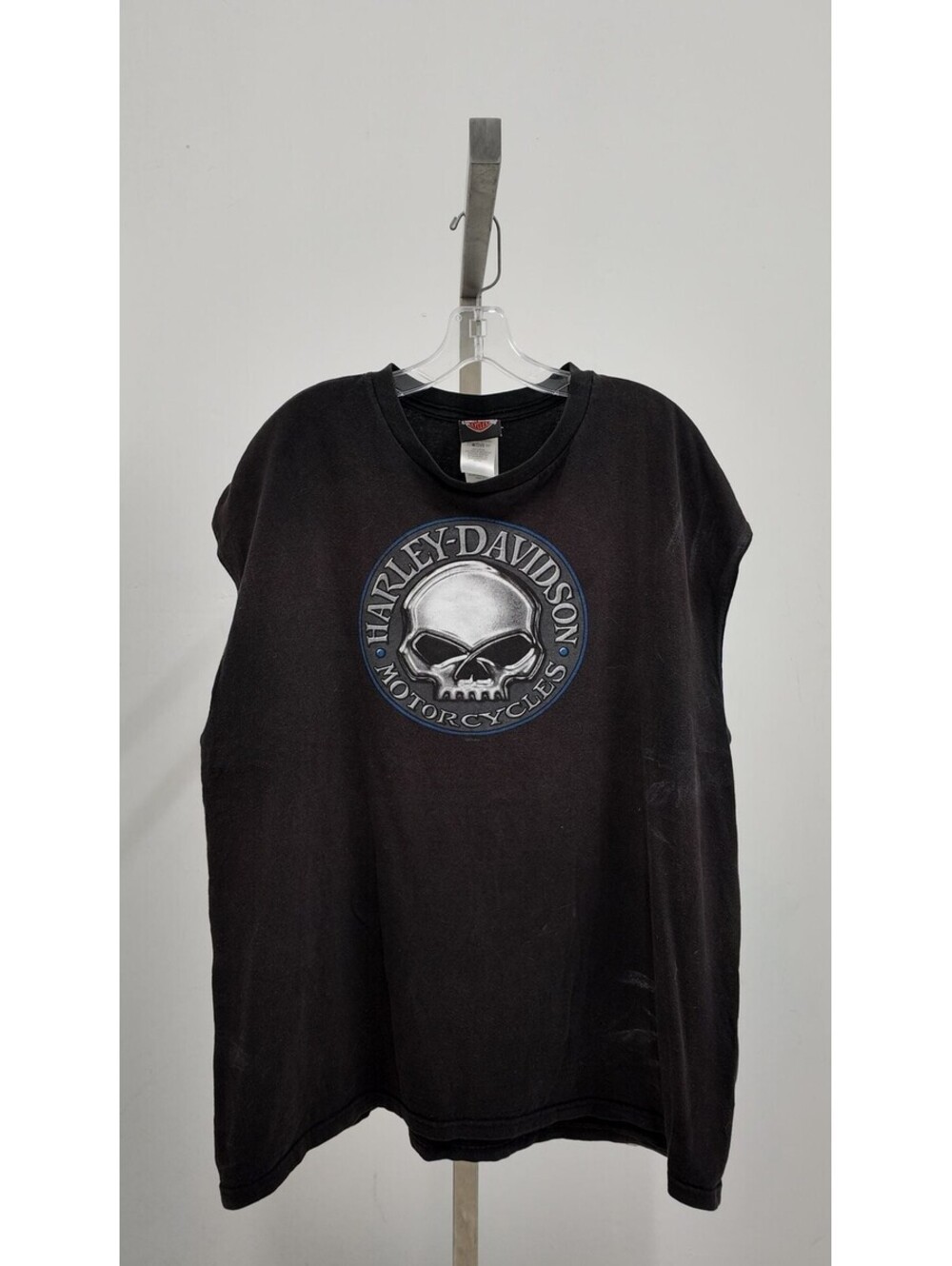 Milwaukee Harley-Davidson 'Willie G. Skull' Sleeveless Tee (Men's 2XL)